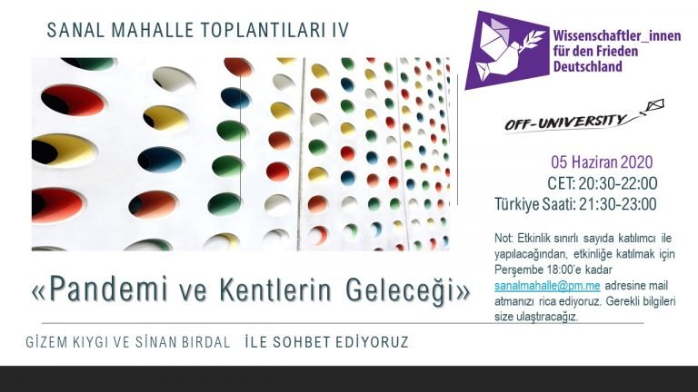 Read more about the article Pandemi ve Kentlerin Geleceği