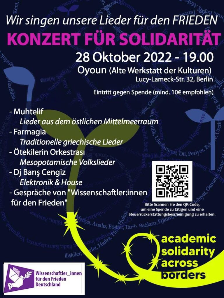 Read more about the article Wir singen unsere Lieder für den Frieden