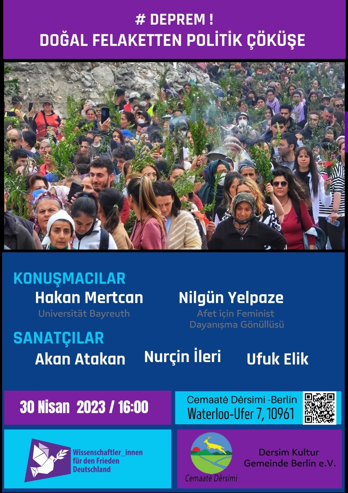 You are currently viewing Davet: Doğal Felaketten Politik Çöküşe