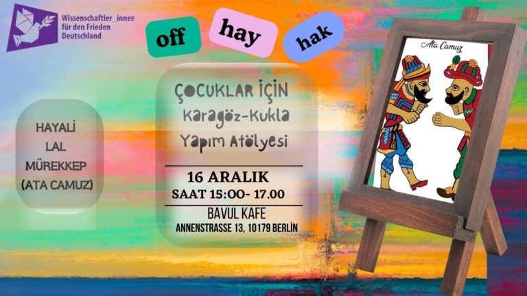 Read more about the article Çocuklar için Karagöz-Kukla Yapım Atölyesi